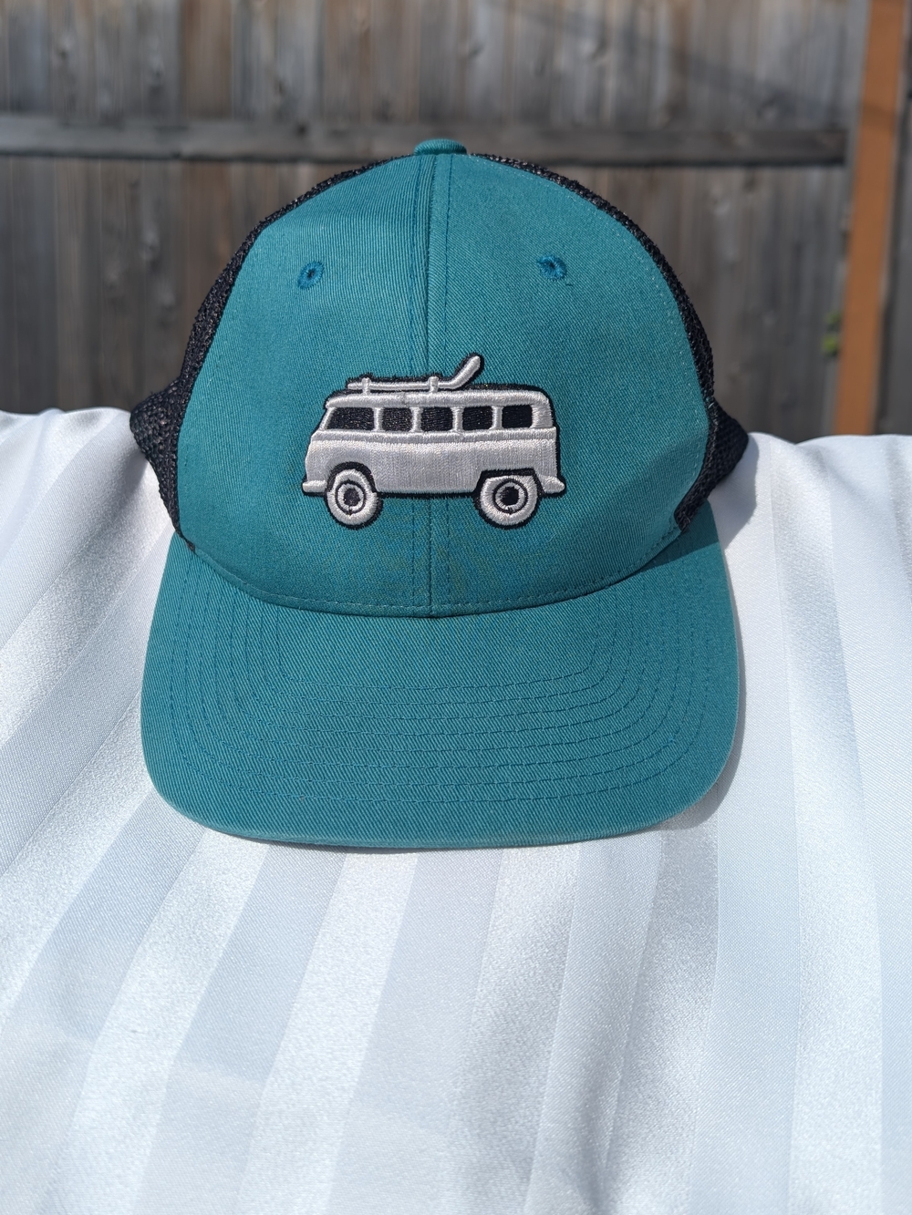 Zephyr Top Line Threads VW Bus Anaheim Ducks Snapback Hat